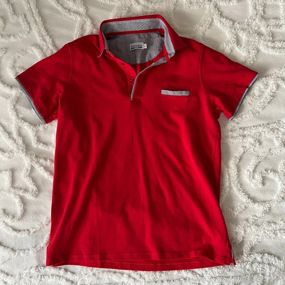 NEVER WORN Red Polo Shirt - Picture 1 of 3